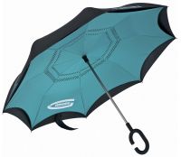 Зонт-трость GROSS обратного сложения, эргономичная рукоятка с покрытием Soft Touch 69701