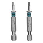 Бита Torx 10х50мм, сталь S2, шестигр., 2 шт. GROSS 114168